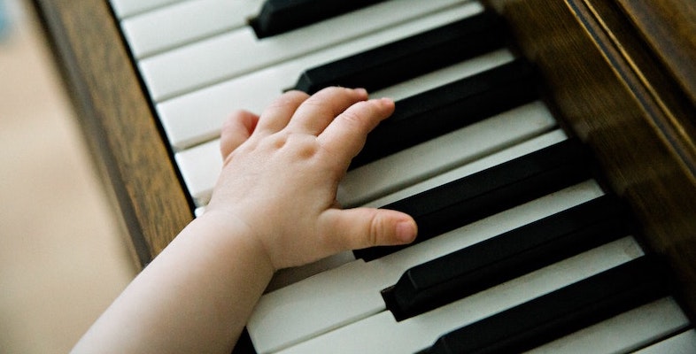 Little Hand on Piano