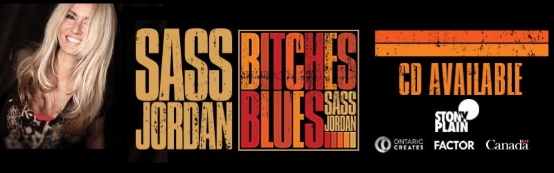 Banner - Sass Jordan Album - Bitches Blues 2
