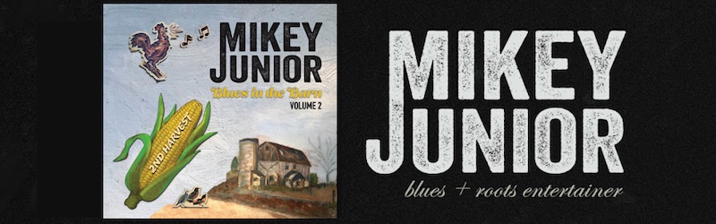 Advert - Mikey Junior Album - Blues In The Barn, Vol. 2