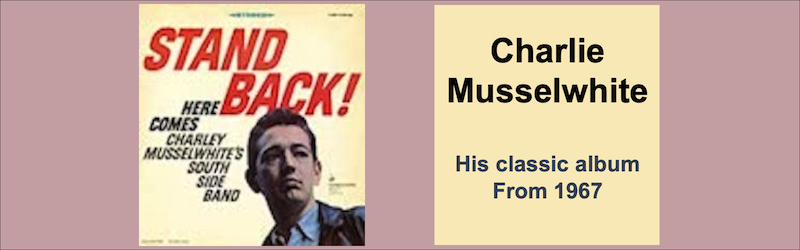 Banner2 - Charlie Musselwhite Album - Stand Back